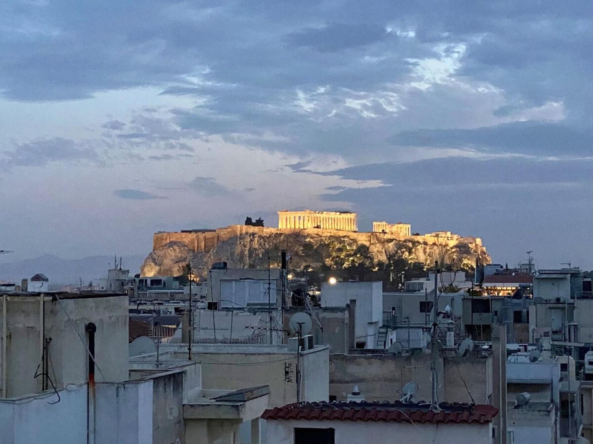 Appartement 200Mbps Wifi - Penthouse With Acropolis View à Athènes Extérieur photo